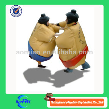 Kids and adults pvc cheap inflatable sumo wrestling suits for sale/foam padded sumo wrestling suits